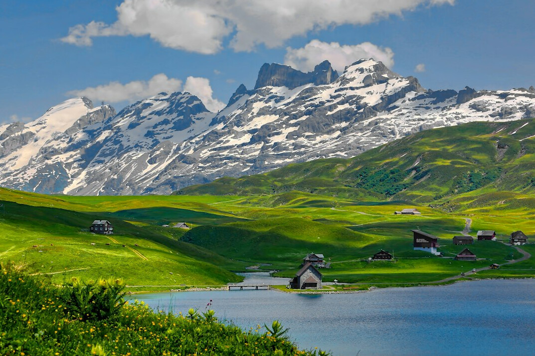 swiss alps hidden valley