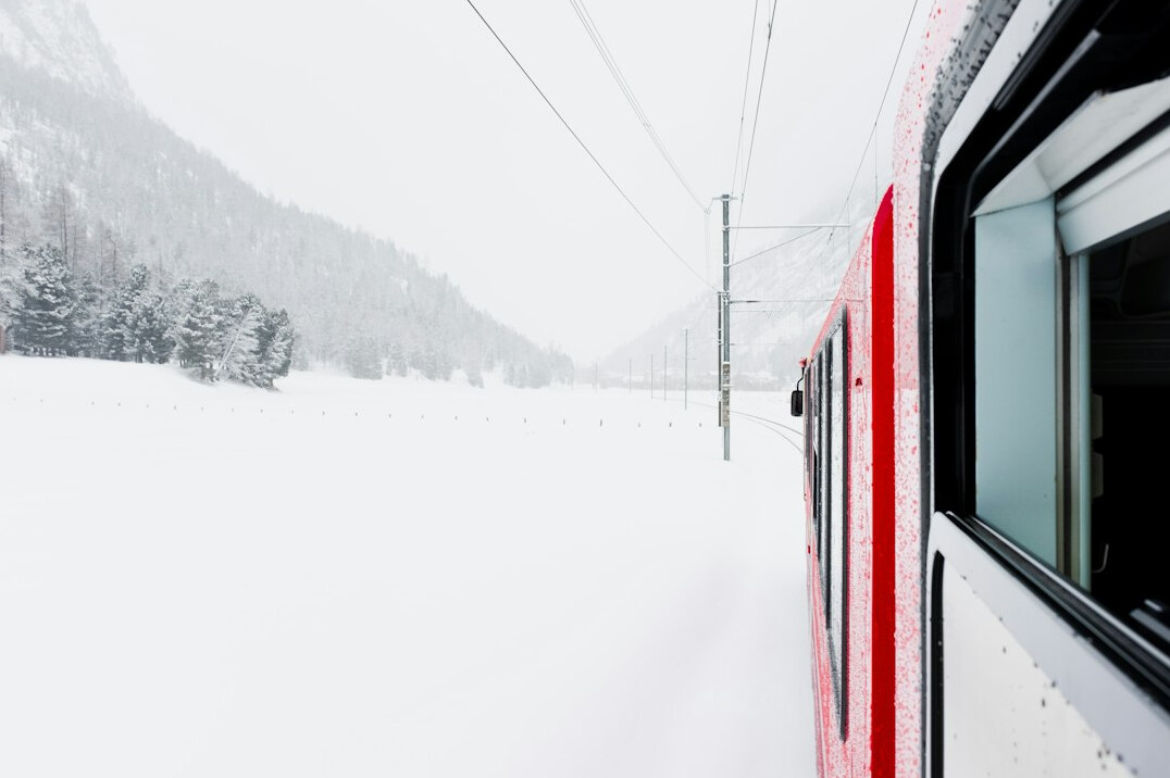 swiss train journey