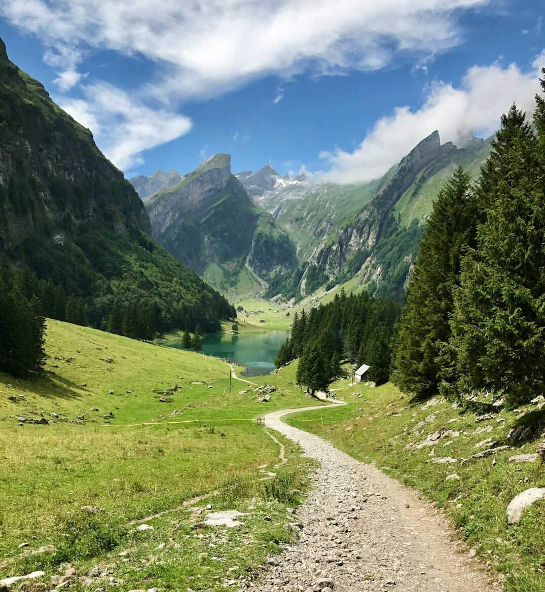 hidden swiss lake